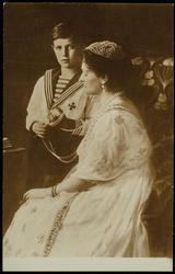 Alexandra Feodorovna and the Tsarevich of Russia
