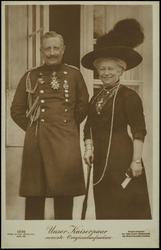 Unser Kaiserpaar neuste Originalaufnahme.
