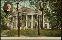 Ansley Wilcox Residence, Buffalo, N.Y. Where President Theodore Roosevelt took Oath of Office September 14th, 1901
