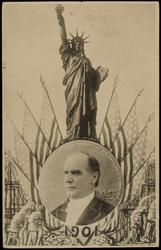 1901 MAC-KINLEY PRESIDENT DE LA REPUBLIQUE DES ETATS-UNIS D'AMERIQUE
