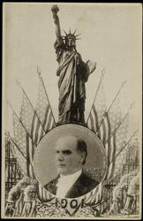 1901 MAC-KINLEY PRESIDENT DE LA REPUBLIQUE DES ETATS-UNIS D'AMERIQUE
