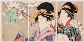 The Bunka Era (Bunka no koro), from the series Floral Patterns (Hana moyô)