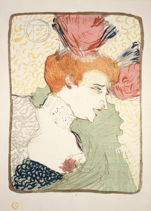 Mlle. Marcelle Lender, en buste