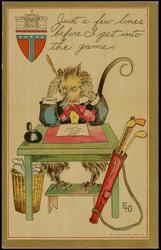 Just a few lines before I get into the game.
