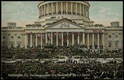 Washington, D.C., The Inauguration of a President at the U.S. Capitol.
