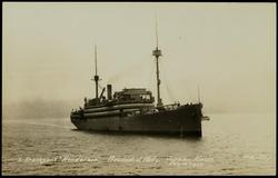 1. Transport "Henderson" Presidential Party. Juneau, Alaska July 10th 1923