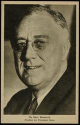 De Heer Roosevelt President der Vereenigde Staten