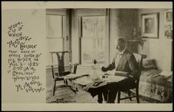 ROOM IN WHICH PRESIDENT COOLIDGE TOOK OATH OF OFFICE GIVEN BY HIS FATHER ON AUG.3 - 1923 - 2-47-A.M. AT COOLIDGE HOMESTEAD PLYMOUTH VERMONT.
