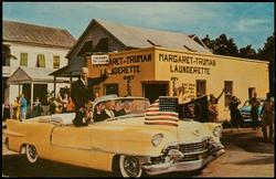 President of the United States, Dwight D. Eisenhower, on his recent trip to Key West, Florida.
