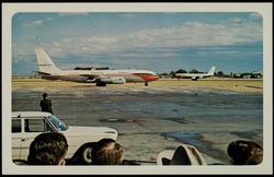 No. 2, Presidential and Escort Planes at Dallas’ Love Field landed shortly after this picture was taken.