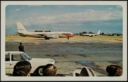No. 2, Presidential and Escort Planes at Dallas’ Love Field landed shortly after this picture was taken.