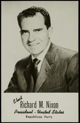 Elect Richard M. Nixon President - United States Republican Party
