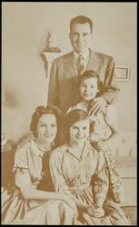 RICHARD NIXON The family man - the man who stated, "When Mr. Khrushchev says our grandchildren will live under Communism, let us say his grandchildren will live in freedom... I can only say to you that I believe in the American dream because I have seen it come true in my own life."