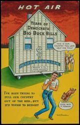 I'VE BEEN TRYING TO PULL OUR COUNTRY OUT OF THE RED - BUT IT'S TOUGH TO BUDGET
