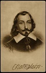 Descriptive - Samuel de Champlain, the discoverer of the lake, was born in Brouage, Saintonge, on the Bay of Biscay, in 1567, and died in Quebec, Canada, Dec. 25, 1635. He made several voyages to America, and in 1608 he founded the city of Quebec, and in July, 1609, he discovered the lake bearing his name.