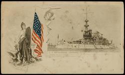 U.S. BATTLESHIP "INDIANA."