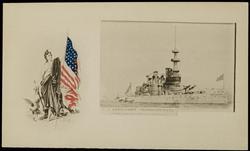 U.S. BATTLESHIP "MASSACHUSETTS."