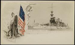 U.S. BATTLESHIP "INDIANA."
