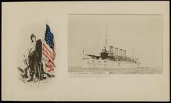 U.S. CRUISER "COLUMBIA."