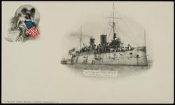 U.S. CRUISER "NEW YORK" FLAGSHIP OF THE NORTH ATLANTIC SQUADRON