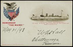U.S. Protected Cruiser "MINNEAPOLIS." 
7375 Disp. 23 Knots. One 8-inch B.L.R. Two 6-inch and Eight 4-inch R.F.G.