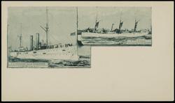 U.S. UNPROTECTED CRUISER MARBLEHEAD. 
U.S.S. DOLPHIN.