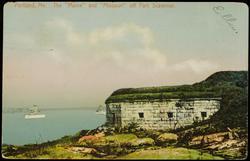 Portland, Me. The "Maine" and "Missouri" off Fort Scammel.