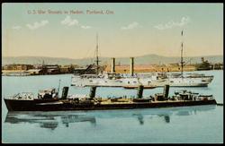 U.S. War Vessels in Harbor, Portland, Ore.