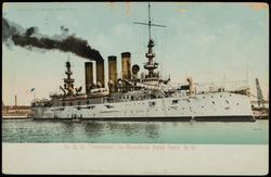 U.S.S. "Colorado" in Brooklyn Navy Yard, N.Y.
