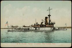U.S. Monitor "Terror" at anchor. New London, Conn.
