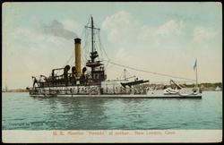 U.S. Monitor "Nevada" at anchor. New London, Conn.
