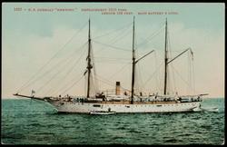 1307 - U.S. GUNBOAT "NEWPORT." DISPLACEMENT 1010 TONS. 
LENGTH 168 FEET. MAIN BATTERY 6 GUNS.
