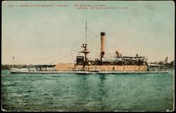1331 - UNITED STATES MONITOR "NEVADA." 
200 OFFICERS AND MEN. LENGTH 252 FEET. MAIN BATTERY 6 GUNS.
