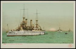 9600 U.S.S. KENTUCKY AND SQUADRON.