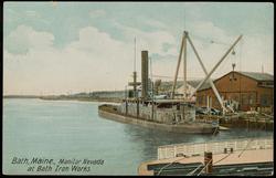 Bath, Maine., Monitor Nevada at Bath Iron Works.