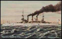 Battleship Kansas, 18.1 Knots.