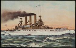 Battleship missouri, 18.15 Knots.