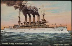 Armored Cruiser Washington, 22.53 Knots.
