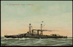 U.S. Dreadnaught Texas. (Flagship.)