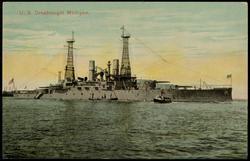 U.S. Dreadnaught Michigan.