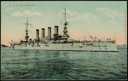 U.S.S. CALIFORNIA.