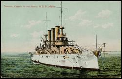 Famous Vessels in our Navy: U.S.S. Maine.