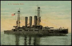 U.S. Battleship Maine.
