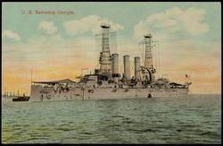 U.S. Battleship Georgia.