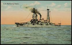 U.S. Battleship Idaho.