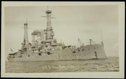 U.S.S. New Hampshire.