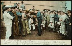 U.S. Sailors Life "A Boxing Match."