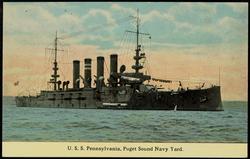 U.S.S. Pennsylvania, Puget Sound Navy Yard.