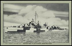 MODIFIED FLETCHER DESTROYER