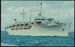 UNITED STATES NAVAL SHIP GENERAL HARRY TAYLOR (T-AP145) 
Is one of a globe-circling fleet of Navy and commercial ships operated under the Military Sea Transportation Service. This Navy agency provides ocean shipping for the United States armed forces and other authorized agencies.